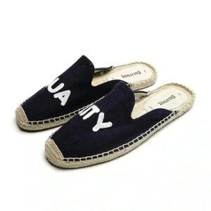 SOLUDOS EQUALITY MULE- midnight blue Size 8